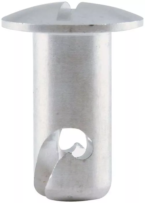 Quick Turn Oval Head Fasteners 5/16 .500in 50pk Aluminum ALL19278
