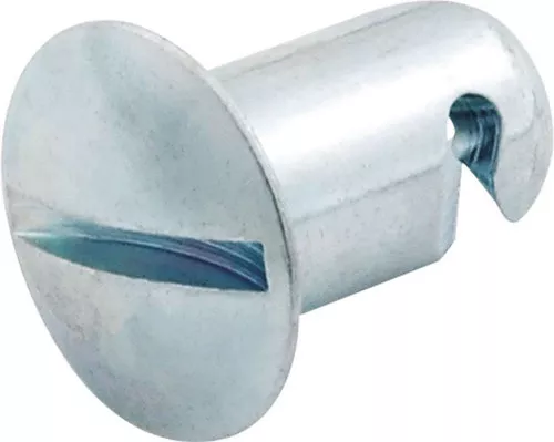 Quick Turn Oval Head Fasteners 7/16 .500in 10pk Steel ALL19220