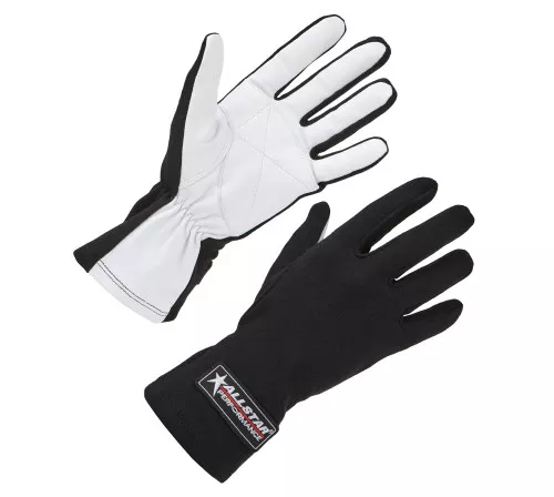 Racing Gloves Non-SFI S/L Black Large ALL910014