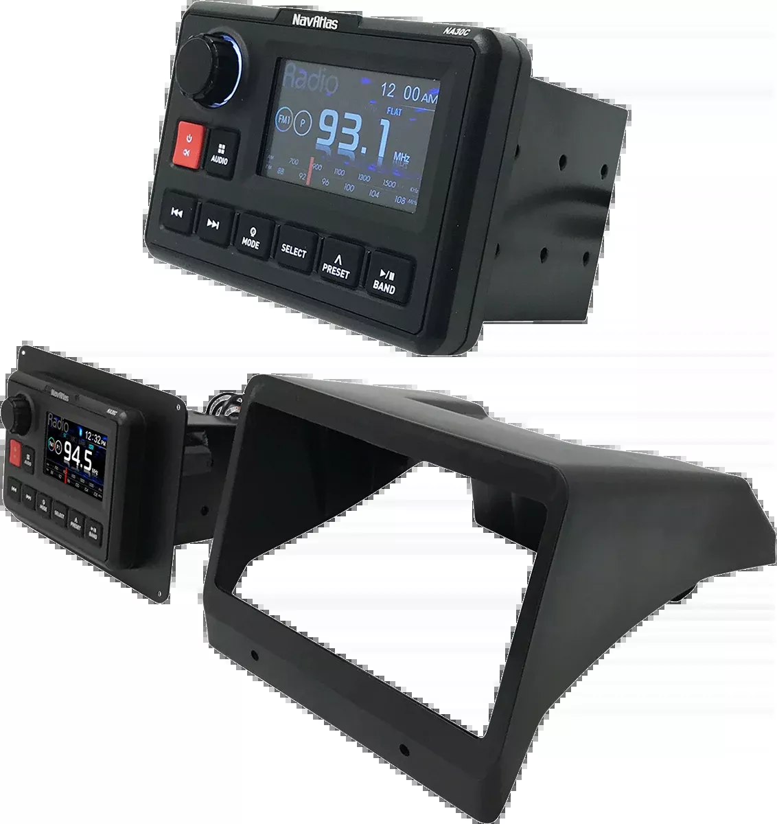 RADIO KIT W/MOUNT X3