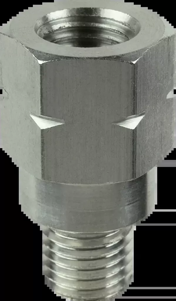 RAM Mounts Adapter – Mirror – Threaded – Silver