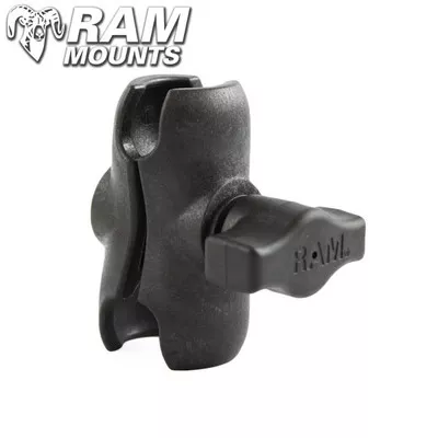 Ram Mounts Composite Short Double Socket Arm for 1″ Ball Bases