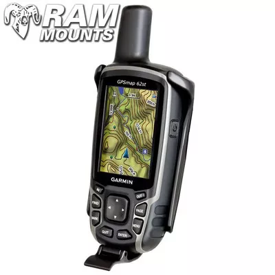Ram Mounts Cradle Holder for The Garmin Astro 320, GPSMAP 62, 62S, 62SC, 62ST & 62STC