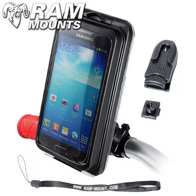 Ram Mounts EZ-On/Off Bicycle Mount with Aqua Box Pro 20