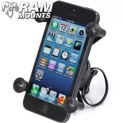 Ram Mounts EZ-On/Off Bicycle Mount with Universal X-Grip Phone Holder
