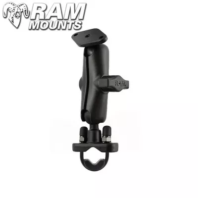Ram Mounts Handlebar Rail Mount Base for Rails From 0.5″ To 1.25″ diameter