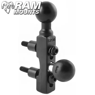 Ram Mounts Motorcycle Brake/Clutch Reservoir Base with 1" Balls