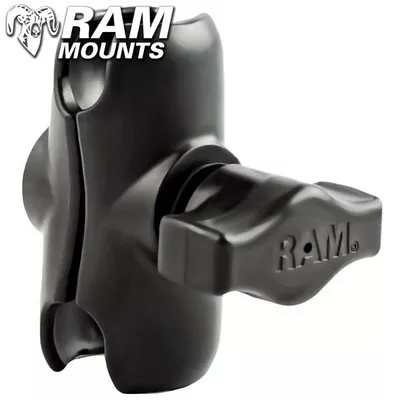 Ram Mounts Short Double Socket Arm for 1" Ball Bases