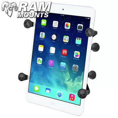 Ram Mounts Universal X-Grip II Tablet Holder with 1" Ball for Small Tablets
