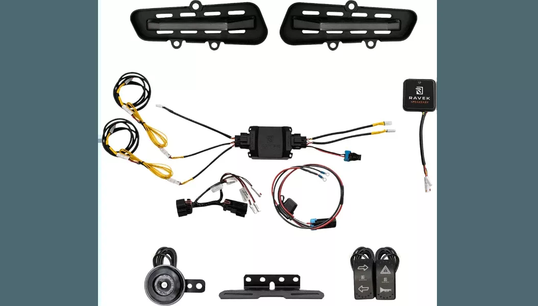 Ravek GEN3 Speakeasy Turn Signal Kit for 2026 Can Am Defender HD11 Models
