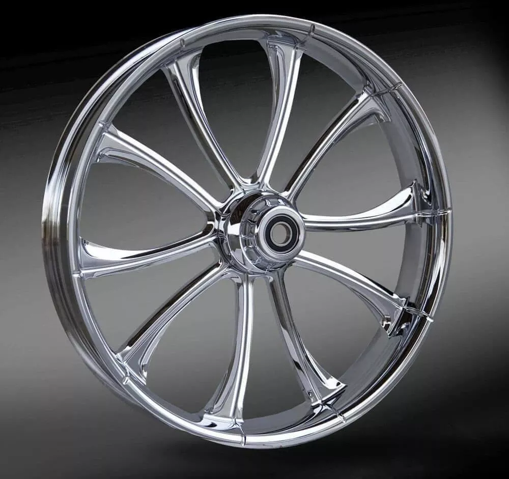 RC Components Maverick Chrome Wheel for Harley Davidson Models (Choose Options)