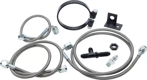 Rear End Brake Line Kit LM 62in Aftermarket Caliper ALL42058