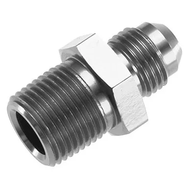 Red Horse Performance 816-12-08-5 -12 to -08 Straight Male Adapter, 1/2" NPT