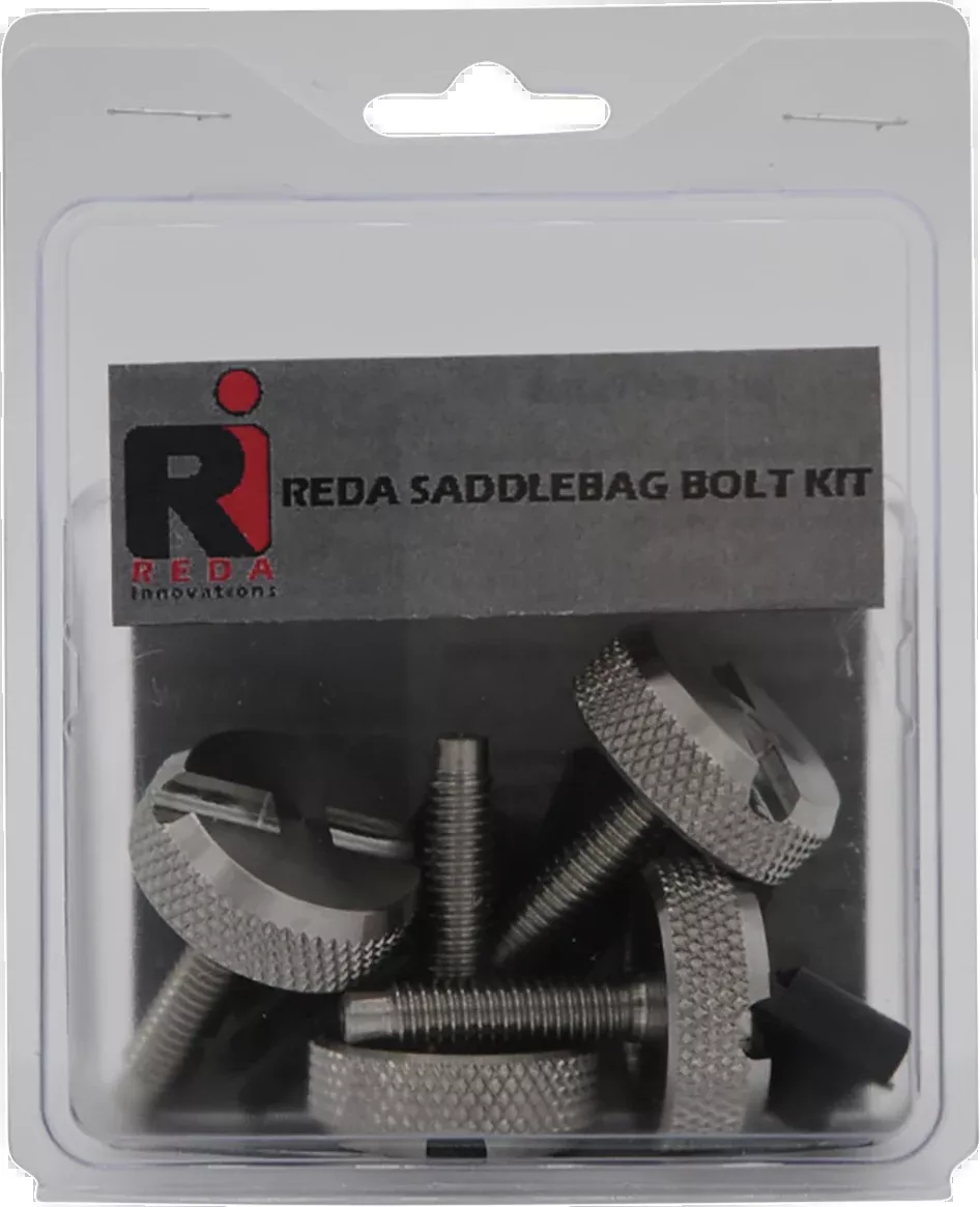Reda Gray Rear Hard Saddleback Locking Kit 1983-22 Harley Touring FLHX FLHR FLTR