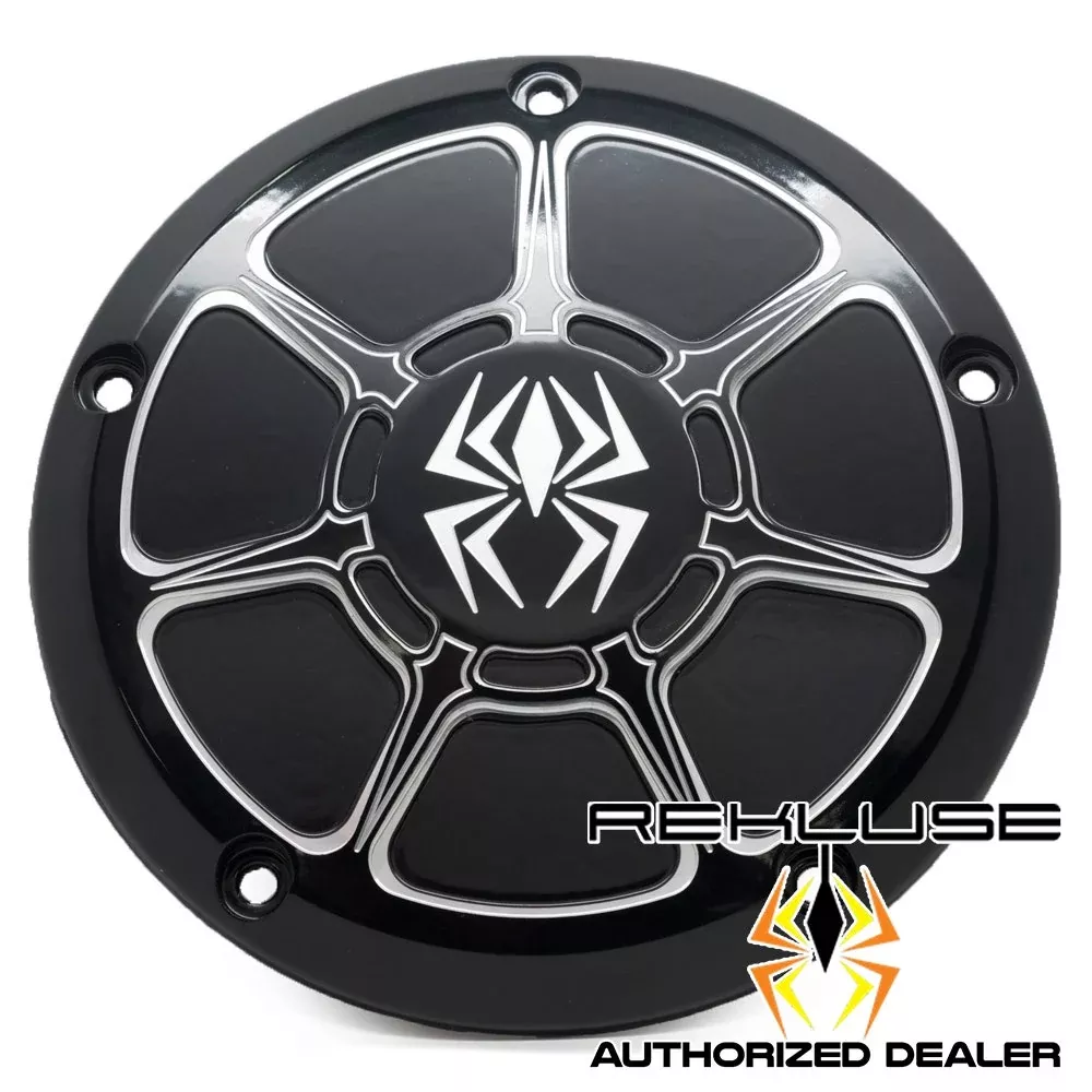 Rekluse Derby Cover Gloss Black 99-17 Harley Dyna FXD RMS-0515003