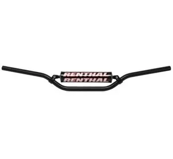 Renthal 971-08-BK-01-185 Black Bend RC 7/8" Handlebars Off Road MX