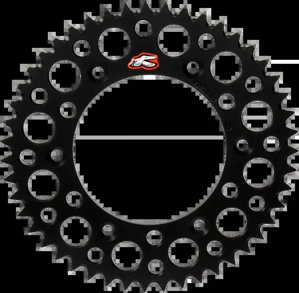 Renthal Rear Sprocket - Aluminum - 48 Tooth - Black - Honda