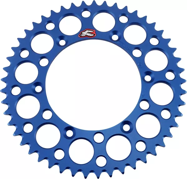 Renthal Rear Sprocket – Aluminum – 49 Tooth – Blue – Honda/Yamaha