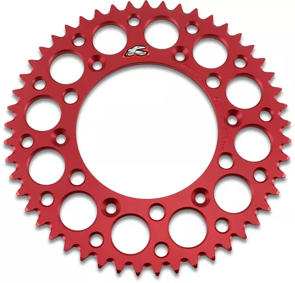 Renthal Rear Sprocket – Aluminum – 50 Tooth – Red – Honda