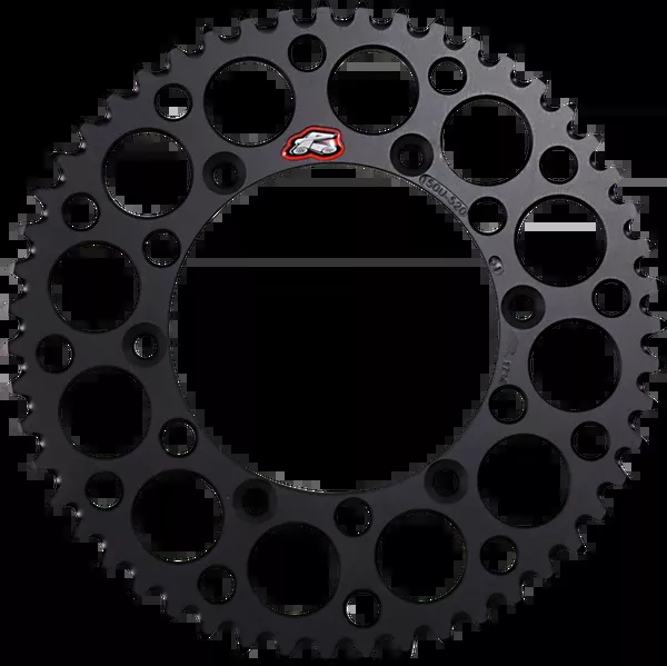 Renthal Rear Sprocket – Aluminum – 51 Tooth – Black – Honda/Yamaha