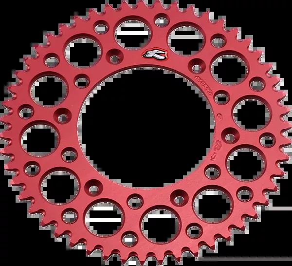Renthal Rear Sprocket – Aluminum – 51 Tooth – Red – Honda