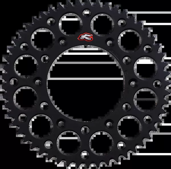 Renthal Rear Sprocket – Aluminum – 53 Tooth – Black – Honda