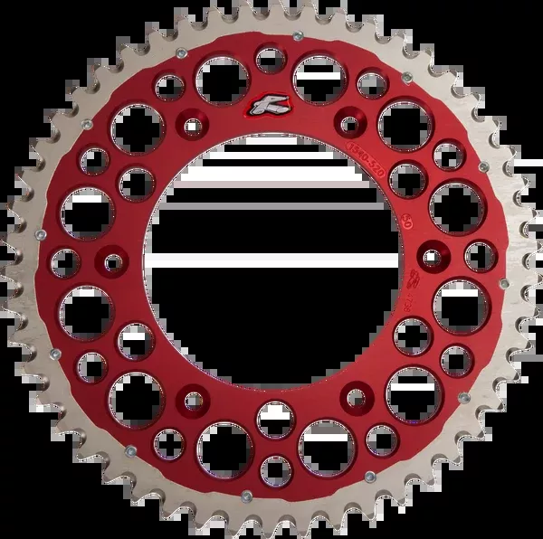 Renthal Twinring™ Rear Sprocket – 50 Tooth – Red – Honda