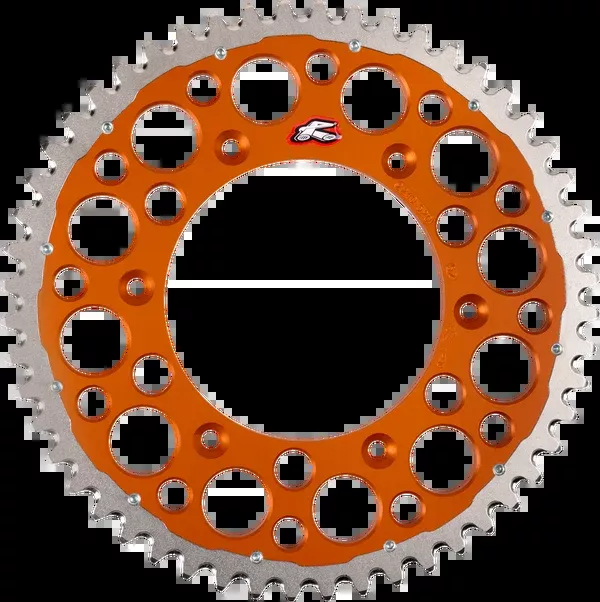Renthal Twinring™ Rear Sprocket - 52 Tooth - Orange