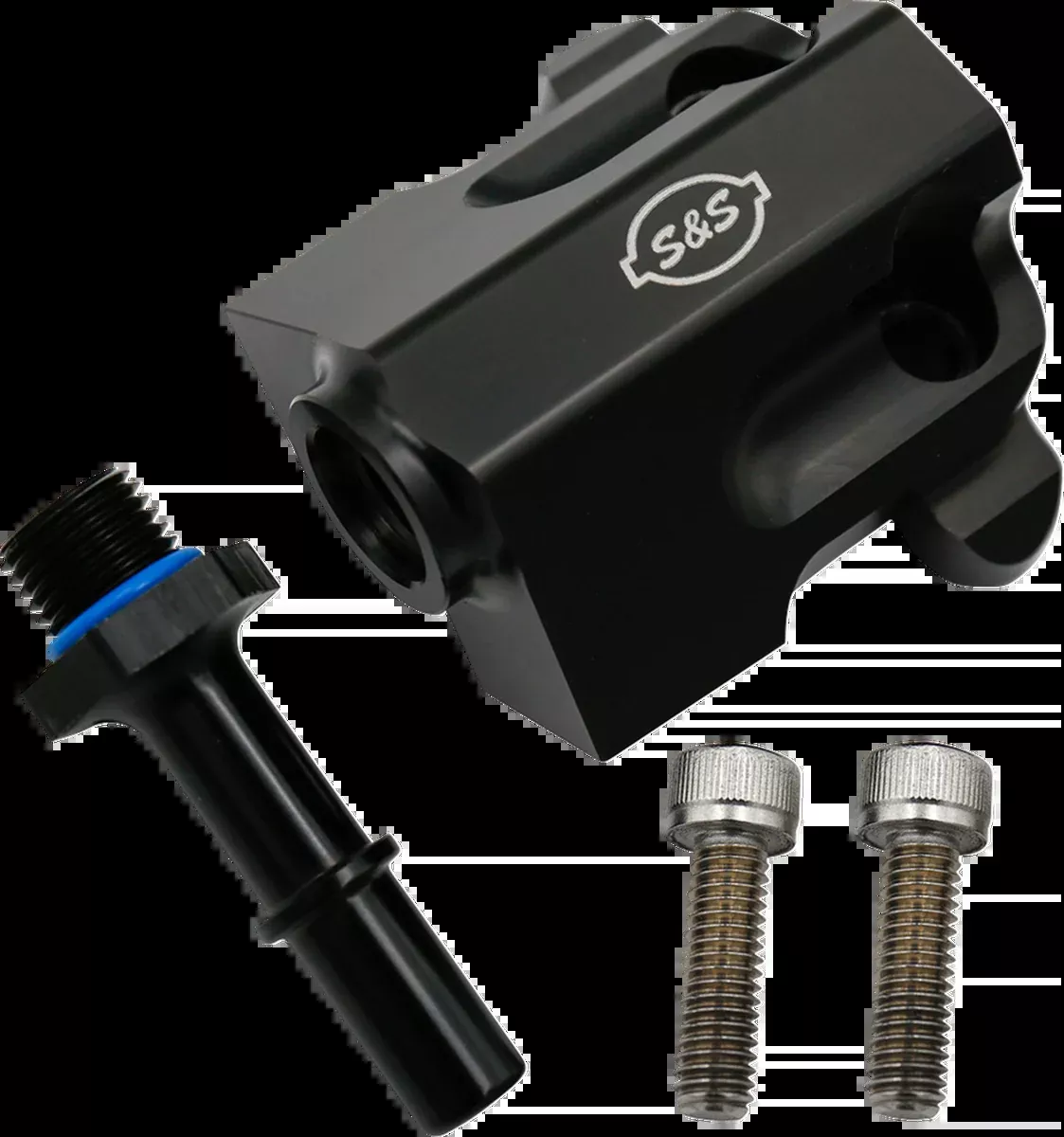 Replacement Fuel Rail Kit - Black - M8 Touring