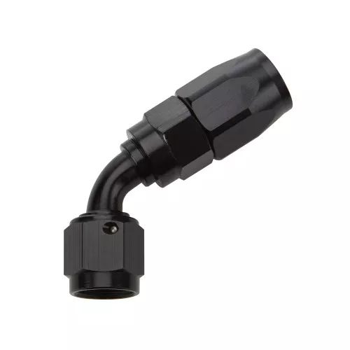 Reusable Hose End Black 60 Deg Elbow -8 ALL49343