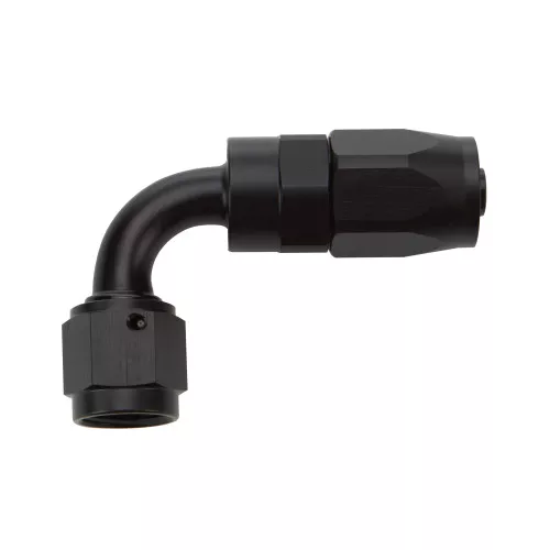 Reusable Hose End Black 90 Deg Elbow -12 ALL49355