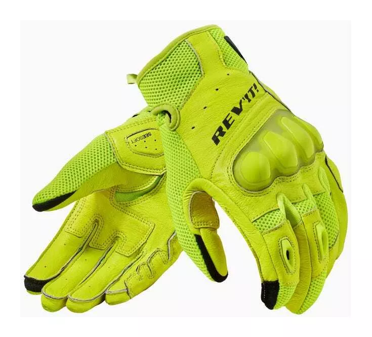 REV'IT! Ritmo Gloves - Hi-Viz Yellow/Black