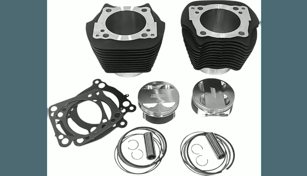 Revolution Performance 128" Bolt On Big Bore Kit for '17-Up Harley Davidson 114/117 Touring Models - Black