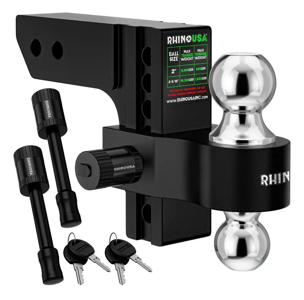 Rhino USA 2.5" Receiver Heavy Duty Drop Hitch