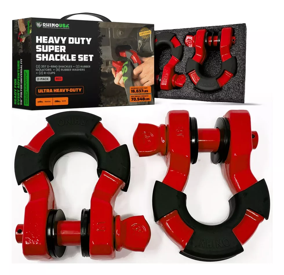 Rhino USA 8-Ton Super Shackle