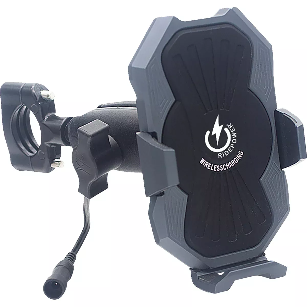 RIDEPOWER 4402-1014 RPMETALINDMOUNT Phone Mount w/ Inductive Wireless Charging Phone Holder w/ Inductive Charging