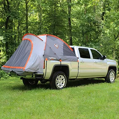 Rightline Gear 110765 Mid-Size Short Truck Bed Tent 5' , Gray