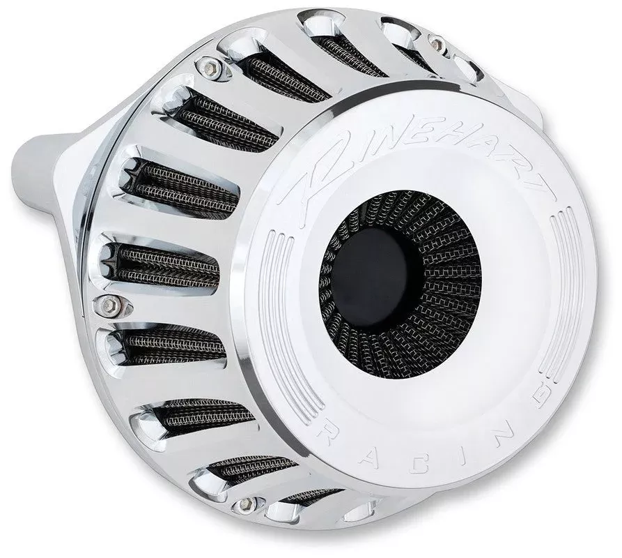 Rinehart Racing 08-16 FL Inverted Air Cleaner Chrome
