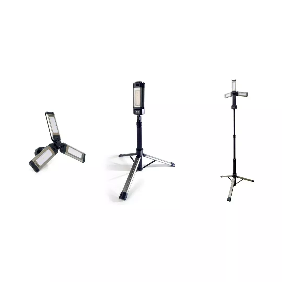 Risk Racing TRi-Mobile Light – Area Work Light/Rechargeable Shoplight With Tripod Stand