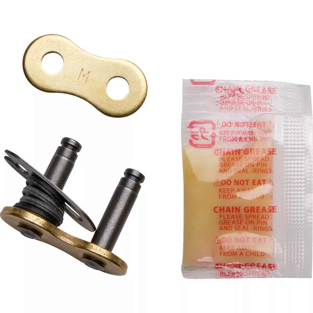 RK 1225-0421 525MAXX-CL-G Max Series Clip Connecting Link — 525 MAX X 525 Max-X - Connecting Link - Clip - Gold