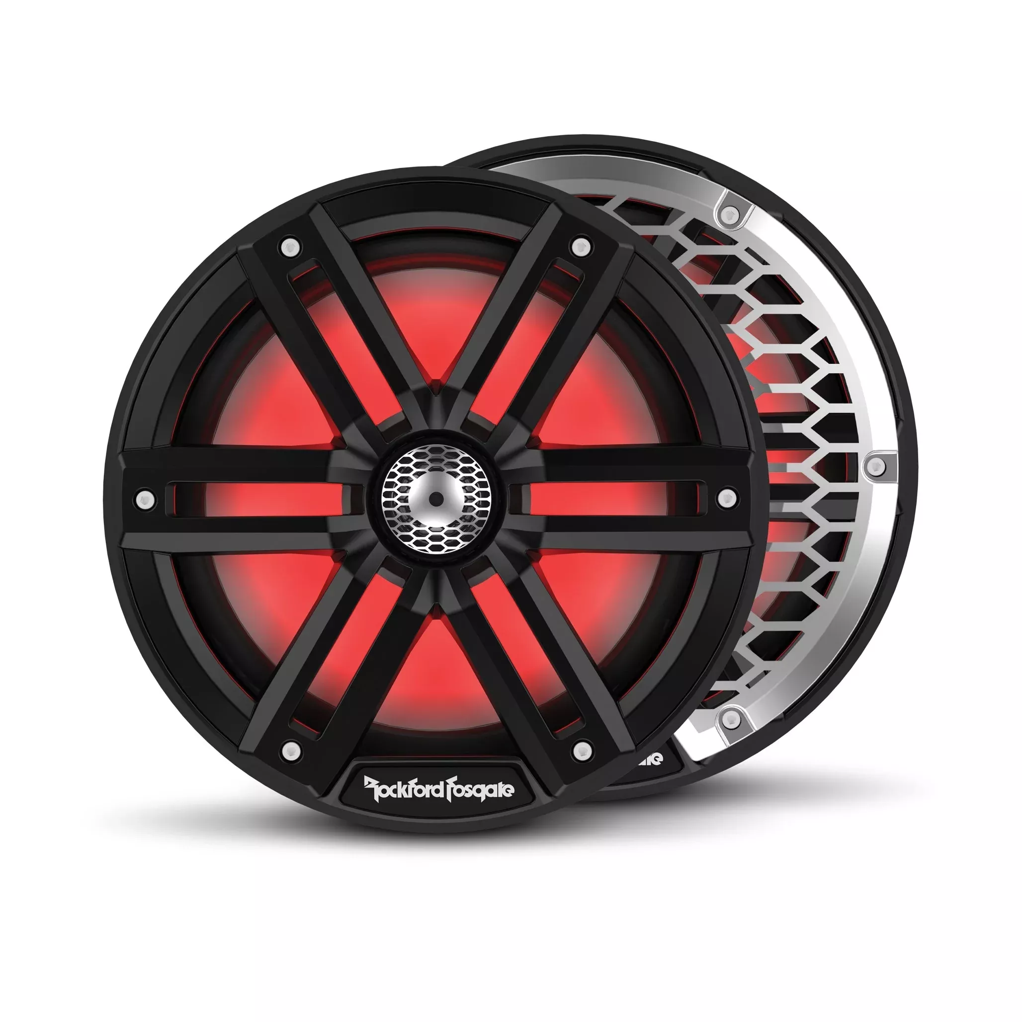 Rockford Fosgate M2-8B Black 8 Color Optix Marine 2-Way System 250W