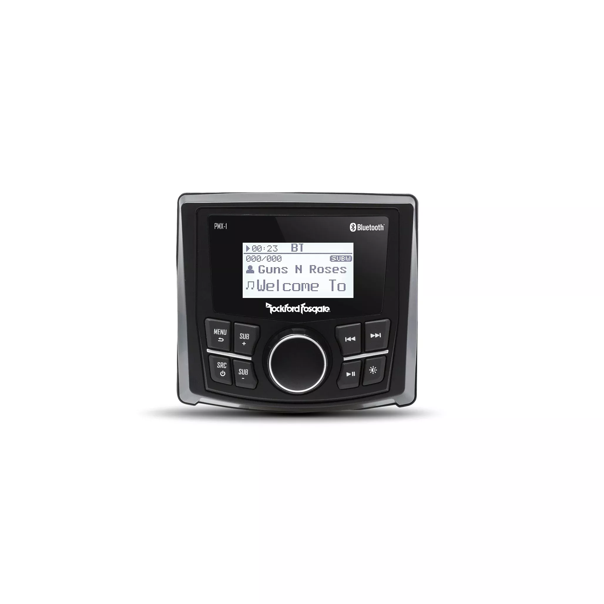 Rockford Fosgate PMX-1 Punch Marine Media Receiver with 2.3" Dot Matrix Display