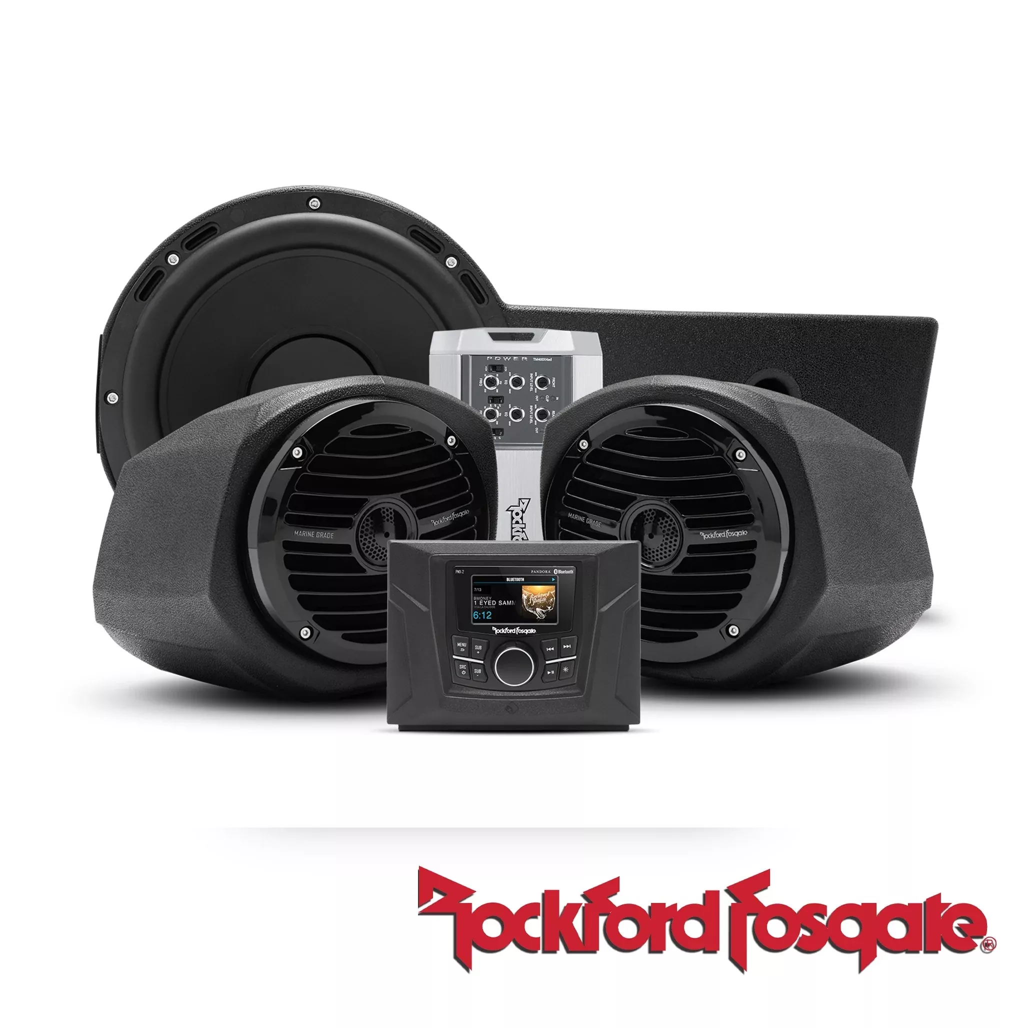 Rockford Fosgate Polaris GNRL-STAGE3 Speaker Sub Kit 16-19 Polaris General