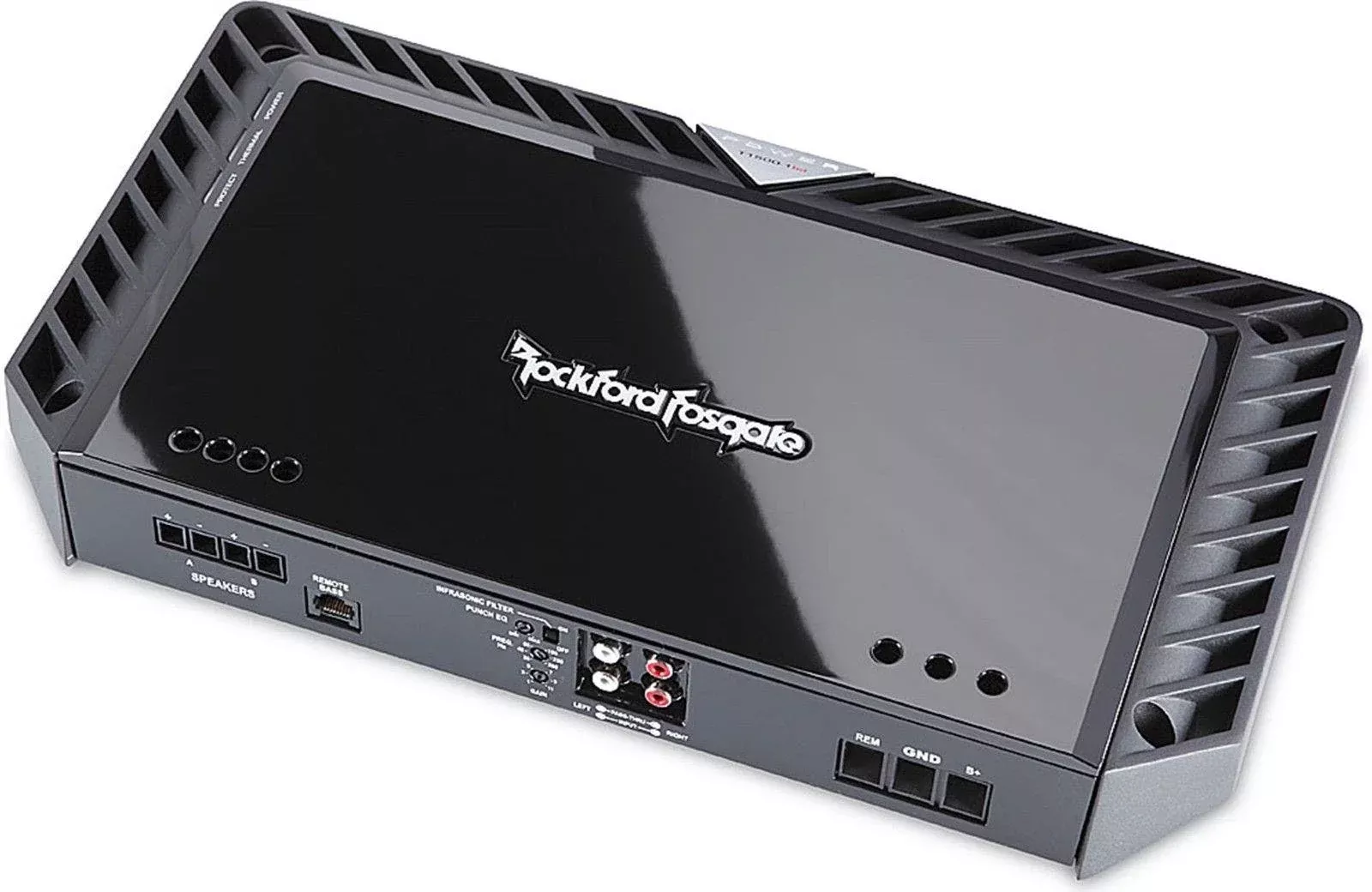 Rockford Fosgate T1500-1bdCP Power 1500 Watt Mono Car Stereo Subwoofer Amplifier