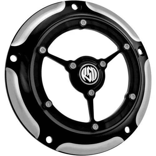 Roland Sands Clarity Derby Cover for 1999-2018 Harley Big Twin - Contrast Cut