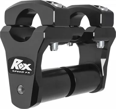 Rox Pivoting Bar Riser 2" (Black) - 1R-P2PPS10K