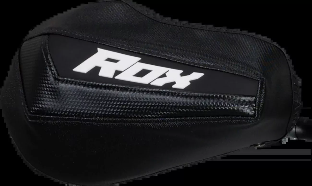 ROX SPEED FX Handguards - Gen. 3 Flex-Tec - Black/White-FT3-HG-W
