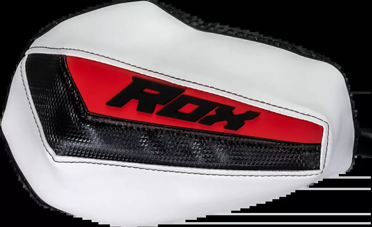 ROX SPEED FX Handguards – Generation 3 Flex-Tec – Black/White/Red-FT3-HG-BWR
