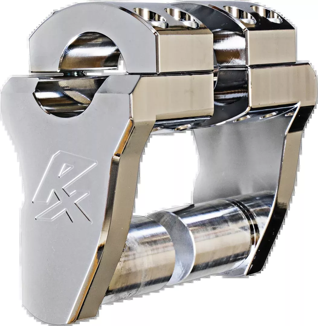 ROX SPEED FX Risers – Pivot – 2″ – Chrome-4R-P2RX-02