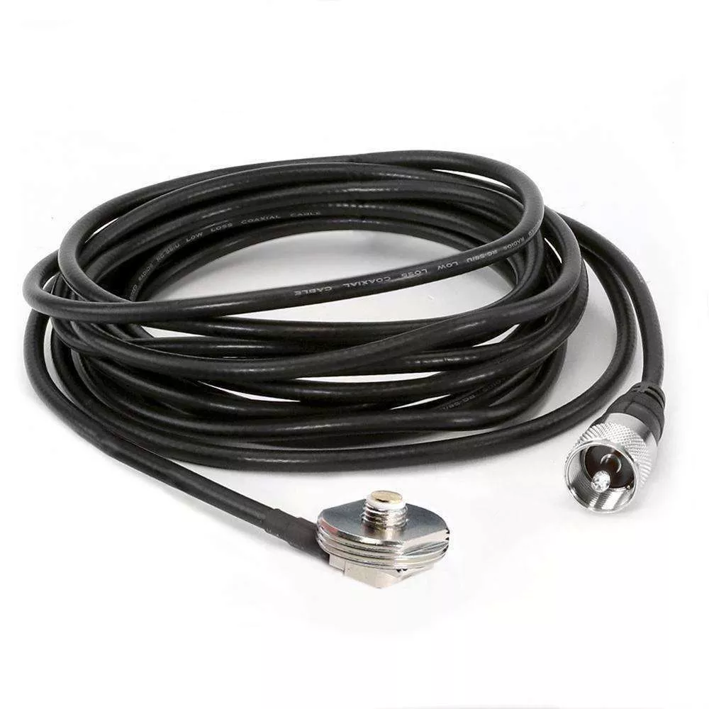 Rugged Radios 13 Ft Antenna Coax Cable with 3/8 NMO Mount NMO-MT-13